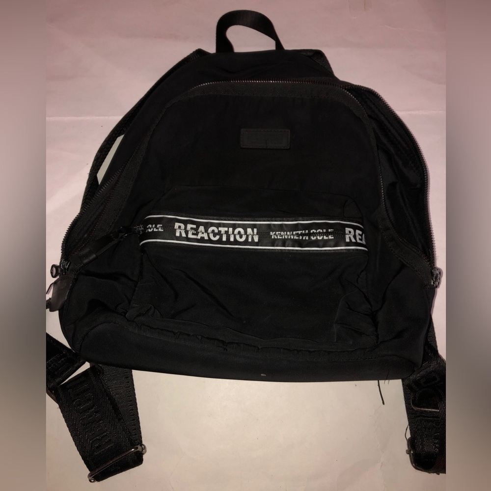 Kenneth Cole Reaction  Black Backpack Authentic